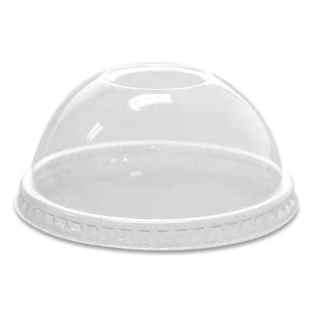 Karat PET Lids, Fits 8 oz to 10 oz Cold Cups, Dome Lid, Clear, 1000PK C-KDL78